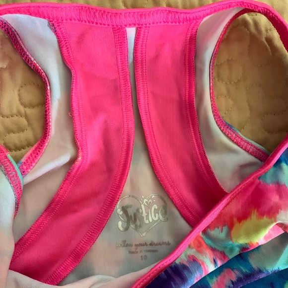 Justice Girls Swimsuit Racerback - Picture 3 of 6